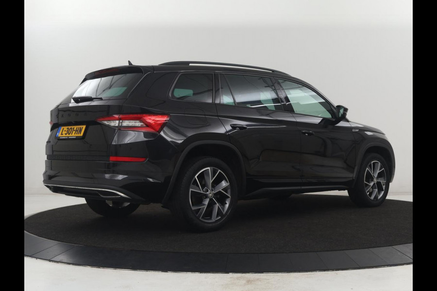 Škoda Kodiaq 1.5 TSI Sportline Business | Leder/alcantara | Memory | Stuur/stoelverwarming | Carplay | Sfeerverlichting | Camera | Park assist | Climate control |
