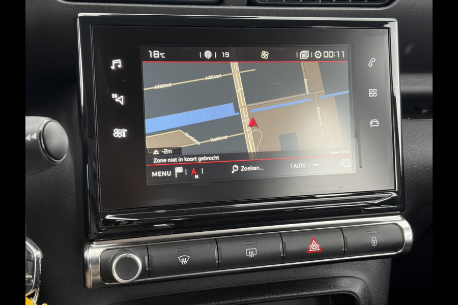 Citroën C3 Aircross 1.2 PureTech Feel ✓1e Eigenaar✓Nieuwe D-riem✓Draadloze telefoonlader✓Carplay✓Navi✓Clima✓Cruise ✓Pdc✓Lm velgen✓Net beurt gehad✓Rijstrooksensor✓N.A.P✓Apk tot 09-2027