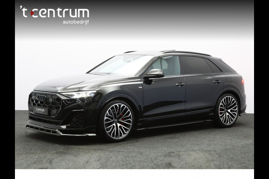 Audi Q8 60 TFSI e 490 PK Quattro S-Line Pro Line Competition PHEV, Panoramadak, Trekhaak, RS-Stoelen, Bang&Olufsen, Memory, Sfeerverlich
