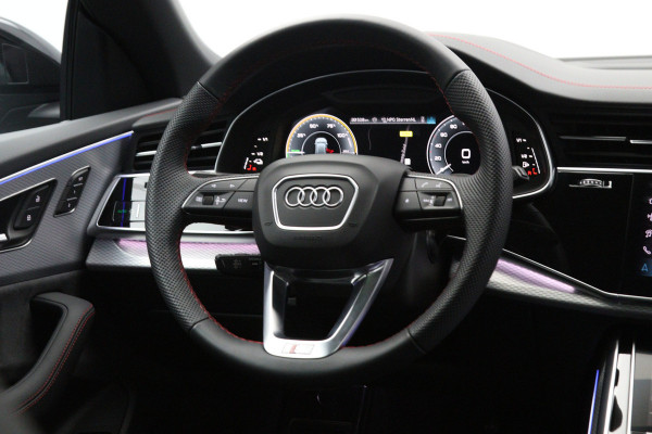 Audi Q8 60 TFSI e 490 PK Quattro S-Line Pro Line Competition PHEV, Panoramadak, Trekhaak, RS-Stoelen, Bang&Olufsen, Memory, Sfeerverlich