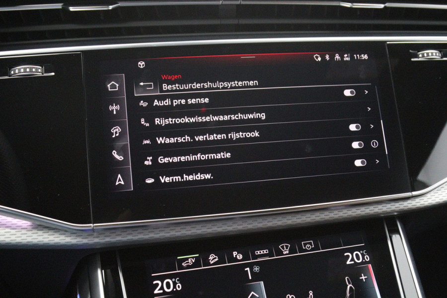 Audi Q8 60 TFSI e 490 PK Quattro S-Line Pro Line Competition PHEV, Panoramadak, Trekhaak, RS-Stoelen, Bang&Olufsen, Memory, Sfeerverlich