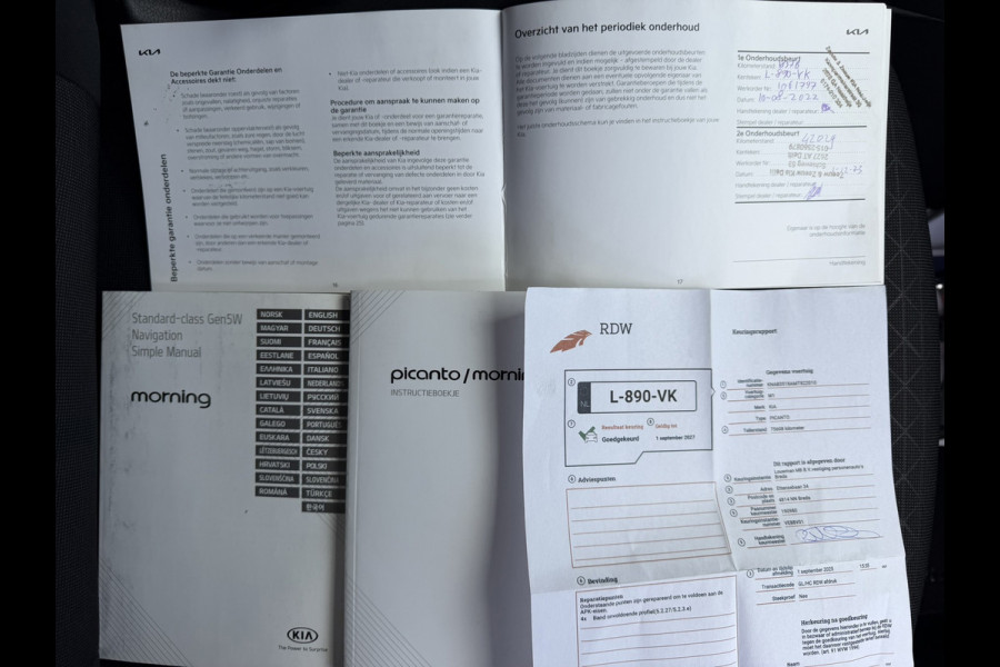 Kia Picanto 1.0 DPi DynamicPlusLine / Navigatie / Camera / Clima / ALL-Season / 1e Eigenaar / NED-Picanto