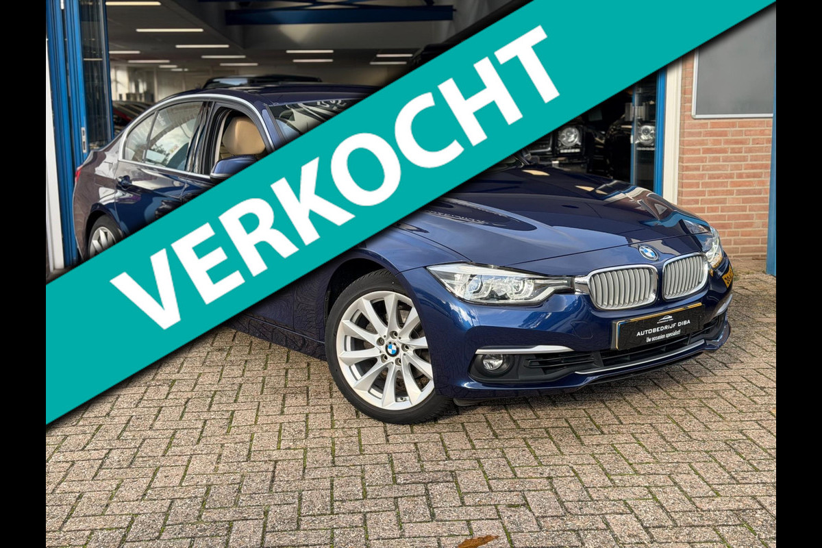 BMW 3-serie 320i Luxury Edition Individual 2018 NAVI LEDER!