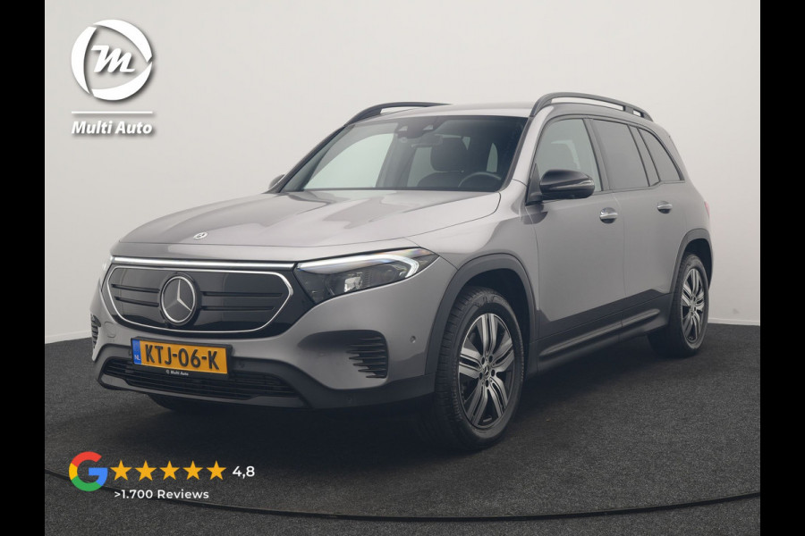 Mercedes-Benz EQB 250+ Luxury Line 74 kWh 191pk Dealer O.H | Adaptive Cruise | 360 Camera | Lederen Sportstoelen Verwarmd | Apple Carplay | Keyless | BLIS | Navigatie | Virtual | DAB | 18"L.M |