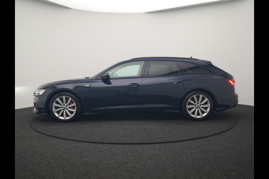 Audi A6 Avant 55 TFSI e Quattro 2x S Line PHEV 368pk Dealer O.H | Head Up | Matrix LED | Cruise Control | Alcantara Sportstoelen Memory & Verwarmd | Navigatie | Virtual | DAB | 19"L.M |