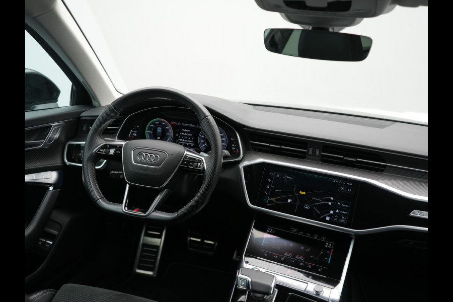 Audi A6 Avant 55 TFSI e Quattro 2x S Line PHEV 368pk Dealer O.H | Head Up | Matrix LED | Cruise Control | Alcantara Sportstoelen Memory & Verwarmd | Navigatie | Virtual | DAB | 19"L.M |