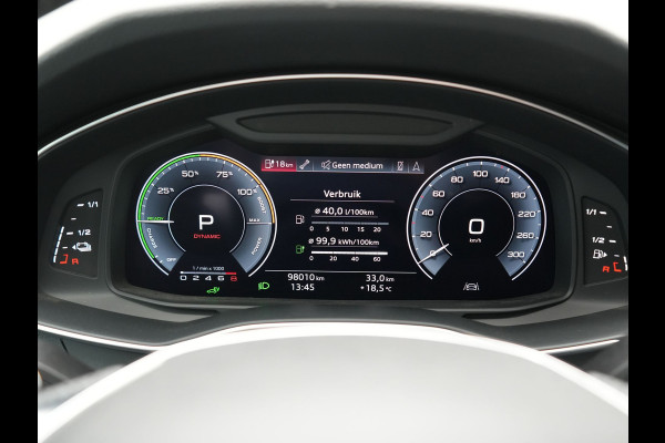 Audi A6 Avant 55 TFSI e Quattro 2x S Line PHEV 368pk Dealer O.H | Head Up | Matrix LED | Cruise Control | Alcantara Sportstoelen Memory & Verwarmd | Navigatie | Virtual | DAB | 19"L.M |