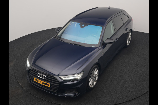 Audi A6 Avant 55 TFSI e Quattro 2x S Line PHEV 368pk Dealer O.H | Head Up | Matrix LED | Cruise Control | Alcantara Sportstoelen Memory & Verwarmd | Navigatie | Virtual | DAB | 19"L.M |