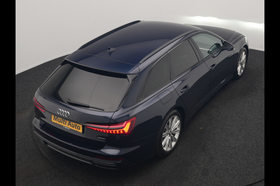 Audi A6 Avant 55 TFSI e Quattro 2x S Line PHEV 368pk Dealer O.H | Head Up | Matrix LED | Cruise Control | Alcantara Sportstoelen Memory & Verwarmd | Navigatie | Virtual | DAB | 19"L.M |