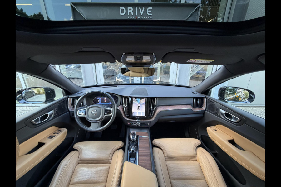 Volvo XC60 2.0 T8 455PK Plug-in hybrid AWD Ultimate Bright Pano|Luchtvering|Ventilatie|Pilot||H/K|HUD|Trekhaak|21"