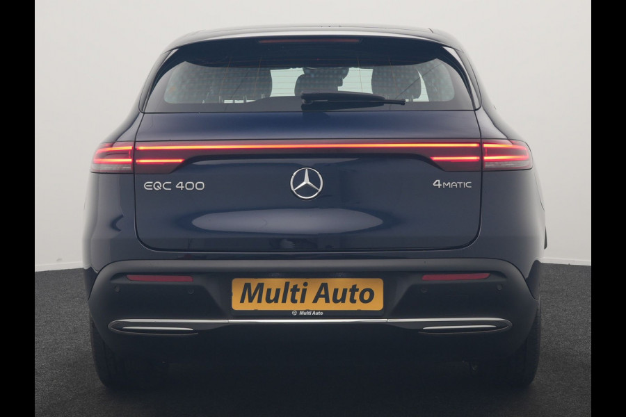 Mercedes-Benz EQC 400 4MATIC 85 kWh Dealer O.H Adaptive Cruise | Matrix LED | Camera | Head Up | Sportstoelen Massage & Memory | Pilot Assist | BLIS | Stoelverwarming & Ventilatie | Virtual | Navigatie | DAB | 19"L.M |