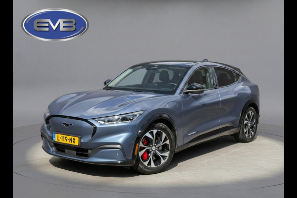 Ford Mustang Mach-E Extended AWD 98 kWh, panoramadak, leder, 1 e eigenaar, vol opties! NL auto met nap