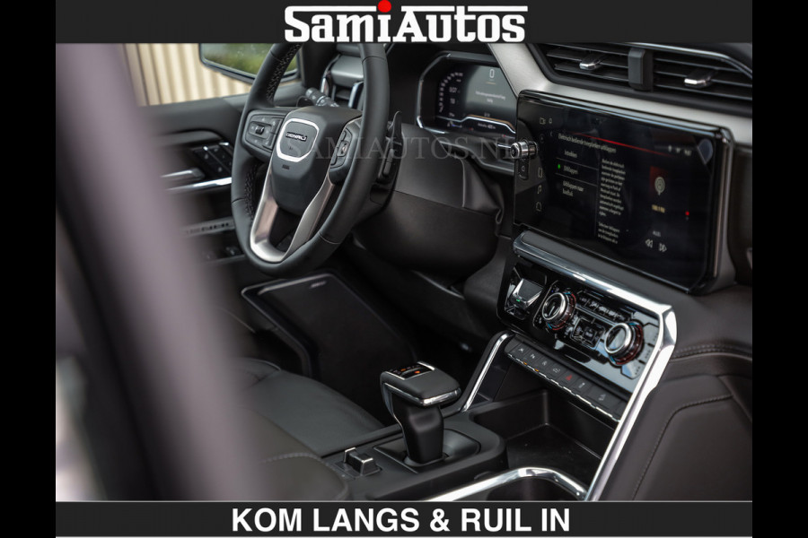GMC Sierra DENALI | All-In Prijs | 6,2 V8 Full Option | De Meest Luxe Pick-Up in zijn Klasse | Comfortabele Dubbele Cabine met Royale 5 Zitplaatsen | BPM vrij | Nu Leverbaar uit Voorraad | Voorraad Nr 1539 | De specialist in Amerikaanse pick‑ups in Nederland en Europa.
