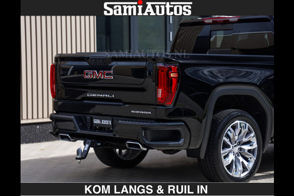 GMC Sierra DENALI | All-In Prijs | 6,2 V8 Full Option | De Meest Luxe Pick-Up in zijn Klasse | Comfortabele Dubbele Cabine met Royale 5 Zitplaatsen | BPM vrij | Nu Leverbaar uit Voorraad | Voorraad Nr 1539 | De specialist in Amerikaanse pick‑ups in Nederland en Europa.