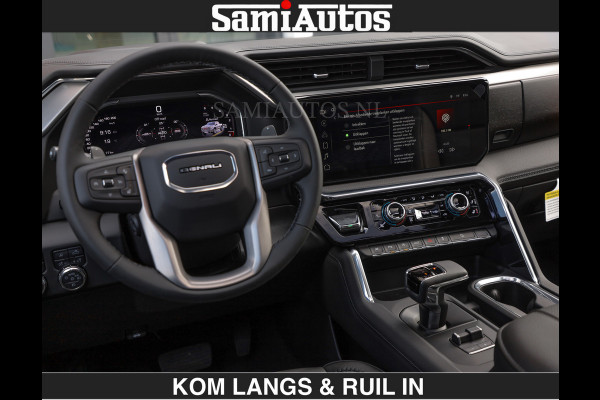 GMC Sierra DENALI | All-In Prijs | 6,2 V8 Full Option | De Meest Luxe Pick-Up in zijn Klasse | Comfortabele Dubbele Cabine met Royale 5 Zitplaatsen | BPM vrij | Nu Leverbaar uit Voorraad | Voorraad Nr 1539 | De specialist in Amerikaanse pick‑ups in Nederland en Europa.