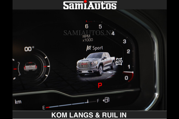 GMC Sierra DENALI | All-In Prijs | 6,2 V8 Full Option | De Meest Luxe Pick-Up in zijn Klasse | Comfortabele Dubbele Cabine met Royale 5 Zitplaatsen | BPM vrij | Nu Leverbaar uit Voorraad | Voorraad Nr 1539 | De specialist in Amerikaanse pick‑ups in Nederland en Europa.