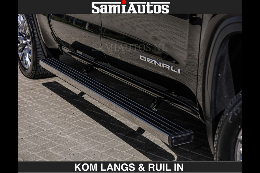 GMC Sierra DENALI | All-In Prijs | 6,2 V8 Full Option | De Meest Luxe Pick-Up in zijn Klasse | Comfortabele Dubbele Cabine met Royale 5 Zitplaatsen | BPM vrij | Nu Leverbaar uit Voorraad | Voorraad Nr 1539 | De specialist in Amerikaanse pick‑ups in Nederland en Europa.