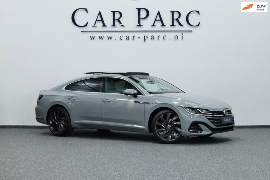 Volkswagen Arteon 2.0 TSI 3x R-line BTW/LED/VIRTUAL/SFEER/PANO/LEER+S.VERWARMING+MEMORY/KEYLESS/20"/CAM/LINE/ACC/12 MDN GARANTIE!