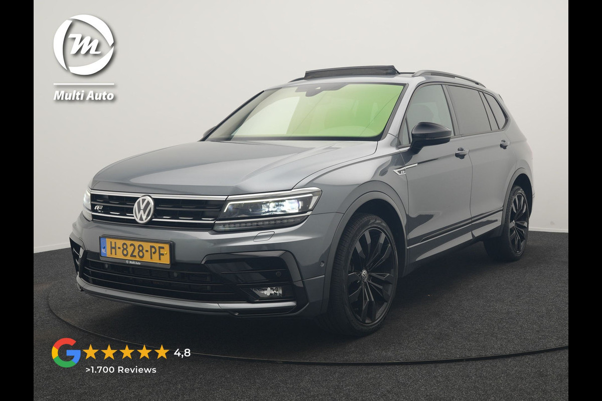 Volkswagen Tiguan Allspace 1.5 TSI Highline DSG R-Line 7 Persoons 150pk | Panodak | Adaptive Cruise | Camera | Alcantara Sportstoelen Massage & Verwarmd | Keyless | BLIS | Navigatie | Virtual | DAB | 20"L.M |