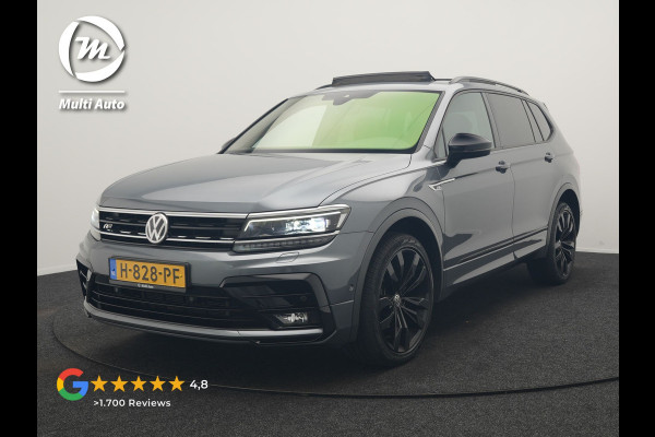 Volkswagen Tiguan Allspace 1.5 TSI Highline DSG R-Line 7 Persoons 150pk | Panodak | Adaptive Cruise | Camera | Alcantara Sportstoelen Massage & Verwarmd | Keyless | BLIS | Navigatie | Virtual | DAB | 20"L.M |