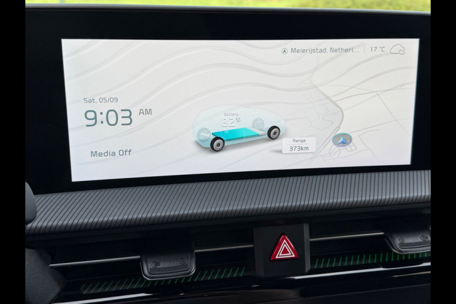 Kia Ev6 GT-Line 77.4 kWh, mat grijs, panoramadak, trekhaak, rondom zicht camera,warmtepomp,1 e eigenaar, NL auto met nap
