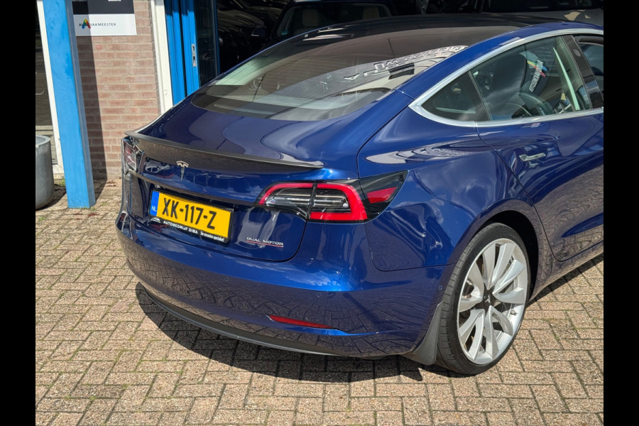 Tesla Model 3 Performance AWD 75 kWh 2019 AUT NAVI BTW NAP!