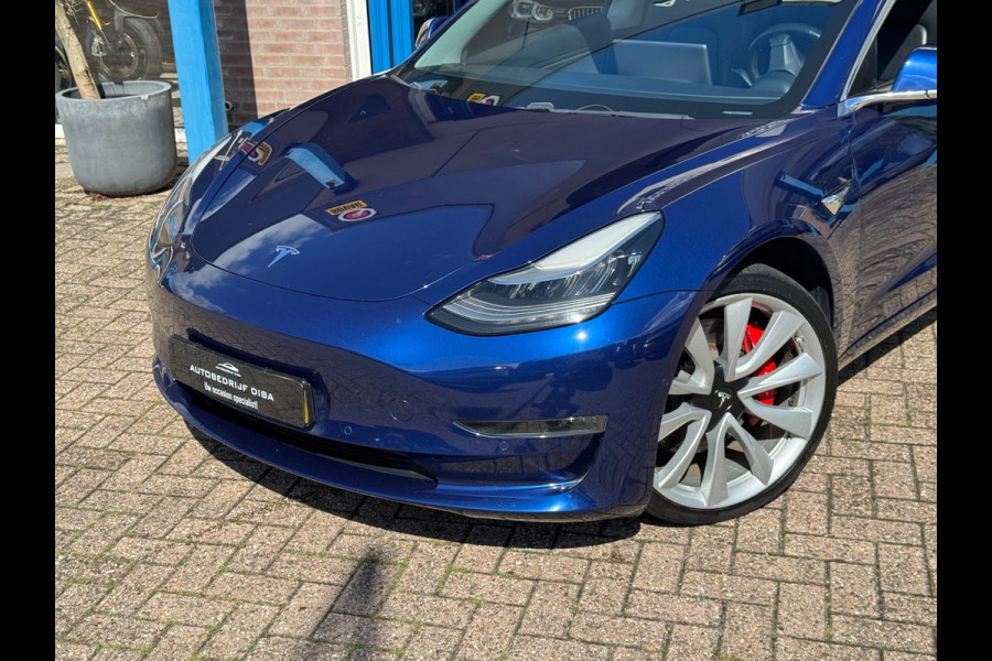 Tesla Model 3 Performance AWD 75 kWh 2019 AUT NAVI BTW NAP!