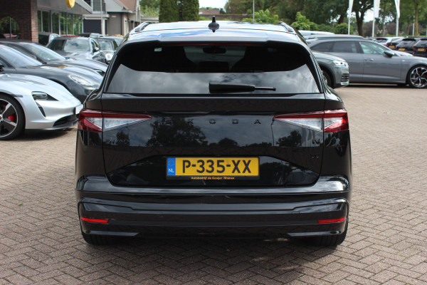 Škoda ENYAQ iV 60 Sportline / SoH 93,4% / Camera / Leder&Alcantara / Matrix LED / Keyless / 20'' / CarPlay / Stuur+Stoelverwarmd / DAB / Cruise Control