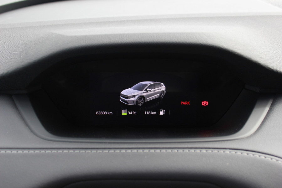 Škoda ENYAQ iV 60 Sportline / SoH 93,4% / Camera / Leder&Alcantara / Matrix LED / Keyless / 20'' / CarPlay / Stuur+Stoelverwarmd / DAB / Cruise Control