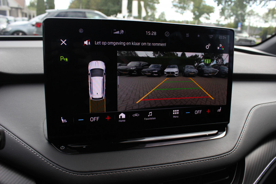 Škoda ENYAQ iV 60 Sportline / SoH 93,4% / Camera / Leder&Alcantara / Matrix LED / Keyless / 20'' / CarPlay / Stuur+Stoelverwarmd / DAB / Cruise Control