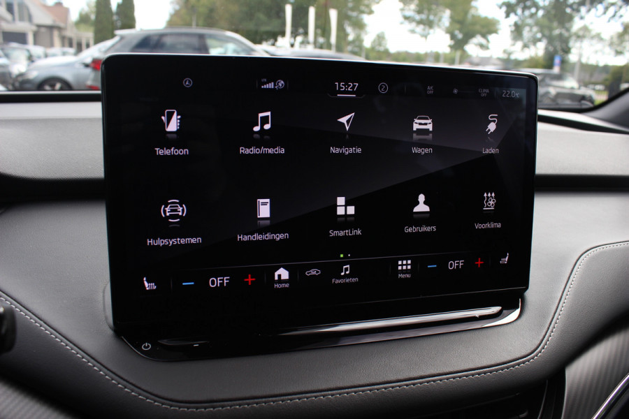 Škoda ENYAQ iV 60 Sportline / SoH 93,4% / Camera / Leder&Alcantara / Matrix LED / Keyless / 20'' / CarPlay / Stuur+Stoelverwarmd / DAB / Cruise Control