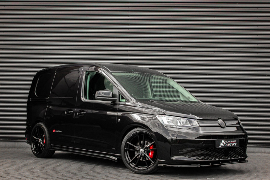 Volkswagen Caddy Cargo JB- EDITION / MAXTRON / SIDE- BARS / VERLAGING / ELEK- PAKKET / BLACK OPS / LEDEREN BEKELDING /AIRCO/ 45DKM