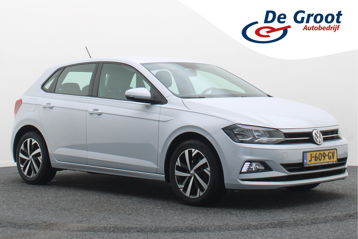 Volkswagen Polo 1.0 TSI Highline Leder/Stof, ACC, Apple Carplay, Climate, Sportonderstel, DAB, 16''