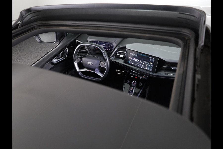 Audi Q4 Sportback e-tron 40 S edition 77 kWh 204 pk | Navigatie | Warmtepomp | Panoramadak | Parkeersensoren | Achteruitrijcamera | Lederen bekleding | Lichtmetalen velgen 21" | SONOS soundsystem | S-Line |