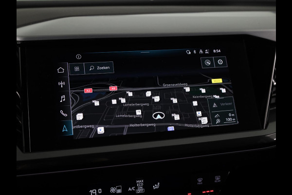 Audi Q4 Sportback e-tron 40 S edition 77 kWh 204 pk | Navigatie | Warmtepomp | Panoramadak | Parkeersensoren | Achteruitrijcamera | Lederen bekleding | Lichtmetalen velgen 21" | SONOS soundsystem | S-Line |