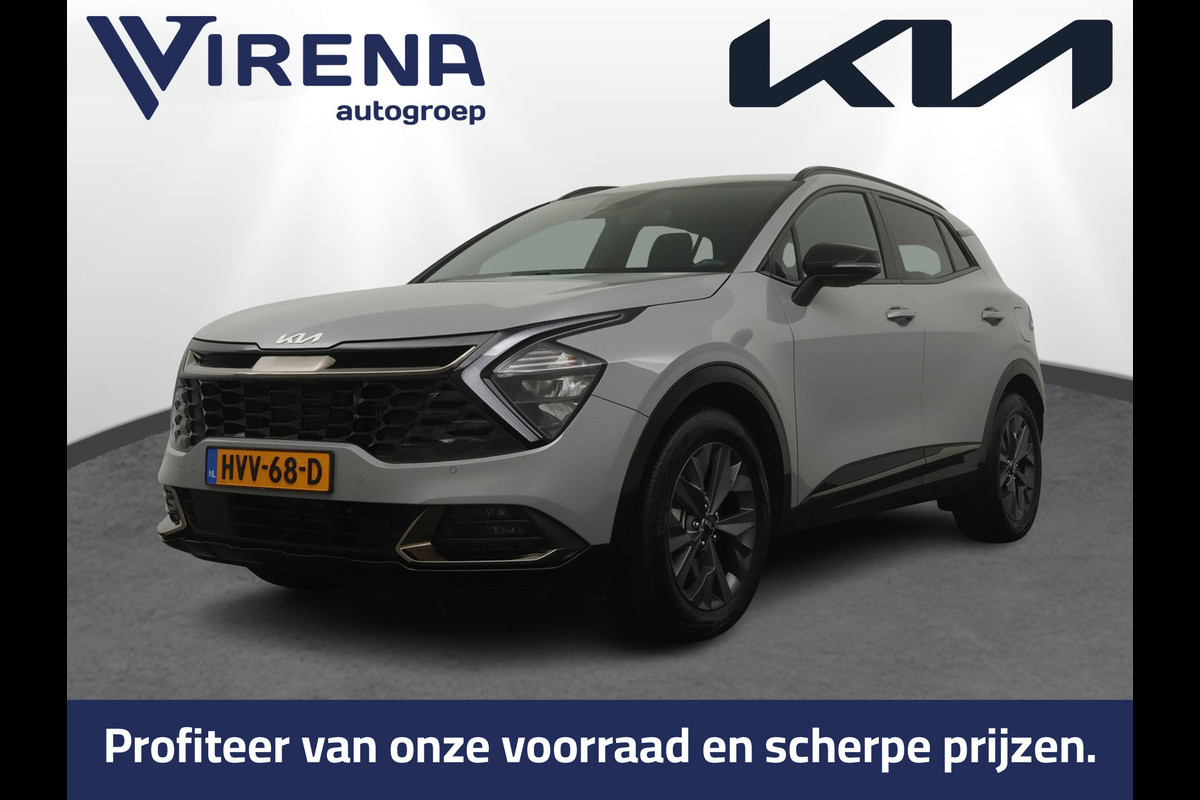 Kia Sportage 1.6 T-GDi Hybrid Dark Edition - Navigatie - Stoel-/stuurverwarming - Cruise Control - Climate Control - Fabrieksgarantie tot 08-2031
