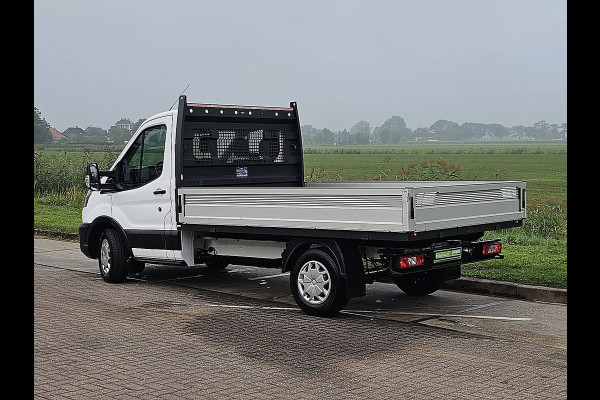 Ford Transit 330 2.0 L2H1 Open Laadbak Cruise control, Airco, Enkele cabine, 130Pk, 1e Eigenaar, Onderhouds-Historie, 3-Zits