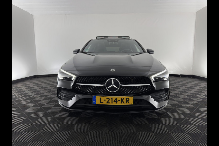 Mercedes-Benz CLA-Klasse Shooting Brake 250 e AMG Limited Business Solution (Plug-in) {SoH-95%} (INCL-BTW) Aut. *PANO | LEATHER-MICROFIBRE | MEMORY-PACK | MULTIBEAM-LED | BLINDSPOT | HEATED-SPORTSEATS | AMBIENTLIGHT | KEYLESS | DIGI-COCKPIT | DAB+ | NAVI-FULLMAP | CAMERA | PRIVACYGLASS