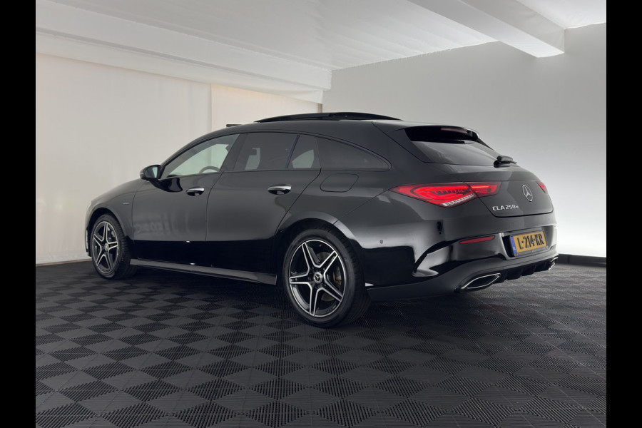 Mercedes-Benz CLA-Klasse Shooting Brake 250 e AMG Limited Business Solution (Plug-in) {SoH-95%} (INCL-BTW) Aut. *PANO | LEATHER-MICROFIBRE | MEMORY-PACK | MULTIBEAM-LED | BLINDSPOT | HEATED-SPORTSEATS | AMBIENTLIGHT | KEYLESS | DIGI-COCKPIT | DAB+ | NAVI-FULLMAP | CAMERA | PRIVACYGLASS