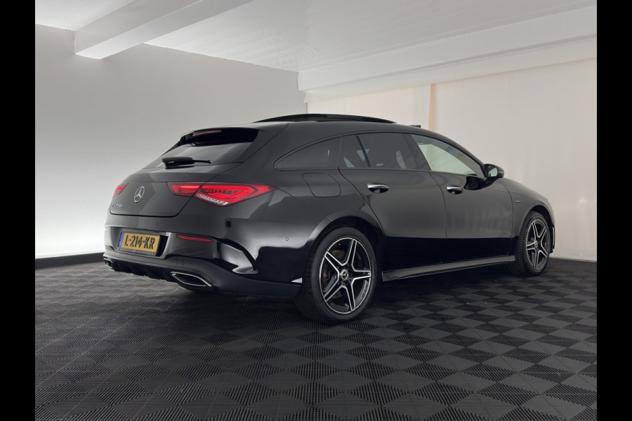 Mercedes-Benz CLA-Klasse Shooting Brake 250 e AMG Limited Business Solution (Plug-in) {SoH-95%} (INCL-BTW) Aut. *PANO | LEATHER-MICROFIBRE | MEMORY-PACK | MULTIBEAM-LED | BLINDSPOT | HEATED-SPORTSEATS | AMBIENTLIGHT | KEYLESS | DIGI-COCKPIT | DAB+ | NAVI-FULLMAP | CAMERA | PRIVACYGLASS