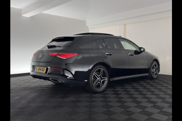 Mercedes-Benz CLA-Klasse Shooting Brake 250 e AMG Limited Business Solution (Plug-in) {SoH-95%} (INCL-BTW) Aut. *PANO | LEATHER-MICROFIBRE | MEMORY-PACK | MULTIBEAM-LED | BLINDSPOT | HEATED-SPORTSEATS | AMBIENTLIGHT | KEYLESS | DIGI-COCKPIT | DAB+ | NAVI-FULLMAP | CAMERA | PRIVACYGLASS