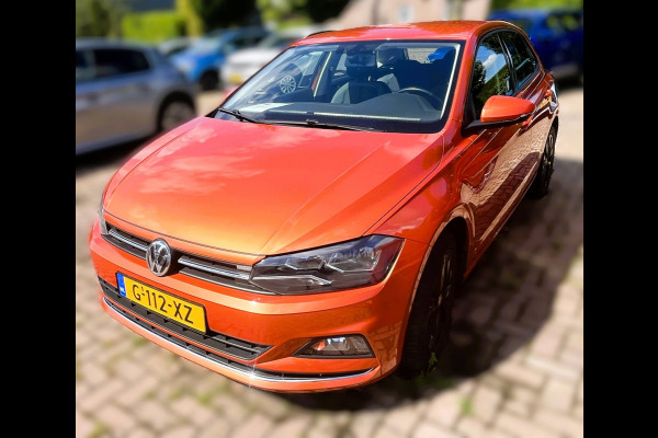 Volkswagen Polo 1.0 TSI Highline|ORANGE|HIGHLINE|VIRITUEEL|AUTOMAAT|NAVI|AIRCO|NL|