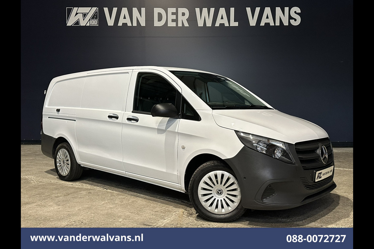 Mercedes-Benz Vito 116 CDI 164pk L2H1 Euro6 Airco | Camera | Navigatie | Adaptieve Cruisecontrol Stoelverwarming, Parkeersensoren, Bijrijdersbank
