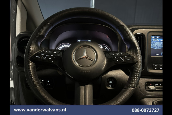 Mercedes-Benz Vito 116 CDI 164pk L2H1 Euro6 Airco | Camera | Navigatie | Adaptieve Cruisecontrol Stoelverwarming, Parkeersensoren, Bijrijdersbank