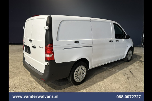 Mercedes-Benz Vito 116 CDI 164pk L2H1 Euro6 Airco | Camera | Navigatie | Adaptieve Cruisecontrol Stoelverwarming, Parkeersensoren, Bijrijdersbank