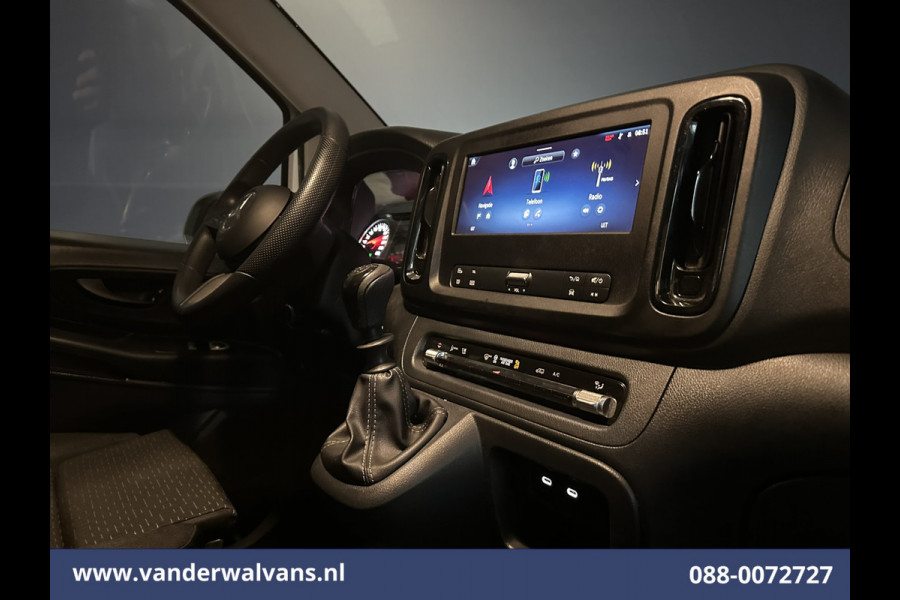 Mercedes-Benz Vito 116 CDI 164pk L2H1 Euro6 Airco | Camera | Navigatie | Adaptieve Cruisecontrol Stoelverwarming, Parkeersensoren, Bijrijdersbank
