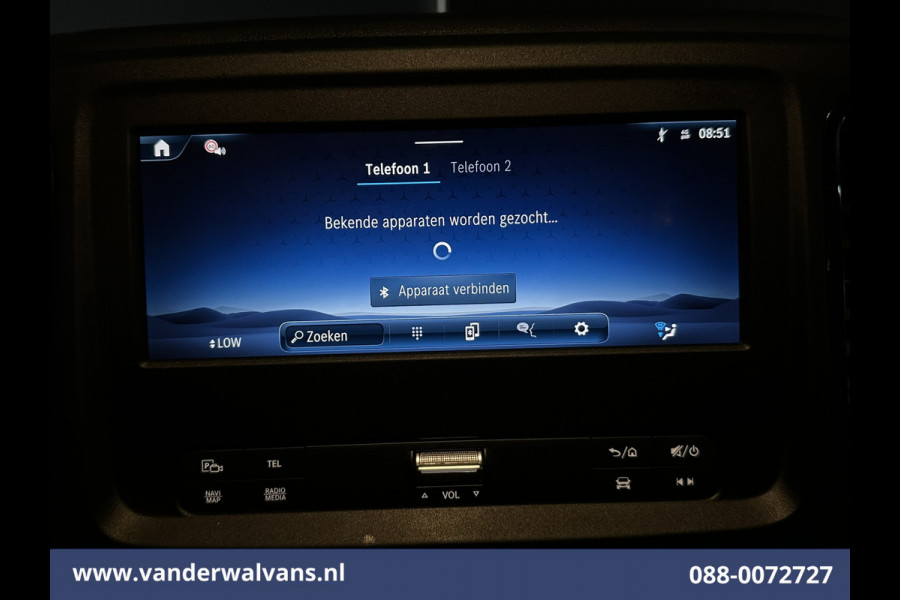 Mercedes-Benz Vito 116 CDI 164pk L2H1 Euro6 Airco | Camera | Navigatie | Adaptieve Cruisecontrol Stoelverwarming, Parkeersensoren, Bijrijdersbank