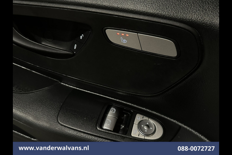 Mercedes-Benz Vito 116 CDI 164pk L2H1 Euro6 Airco | Camera | Navigatie | Adaptieve Cruisecontrol Stoelverwarming, Parkeersensoren, Bijrijdersbank