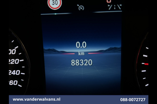 Mercedes-Benz Vito 116 CDI 164pk L2H1 Euro6 Airco | Camera | Navigatie | Adaptieve Cruisecontrol Stoelverwarming, Parkeersensoren, Bijrijdersbank