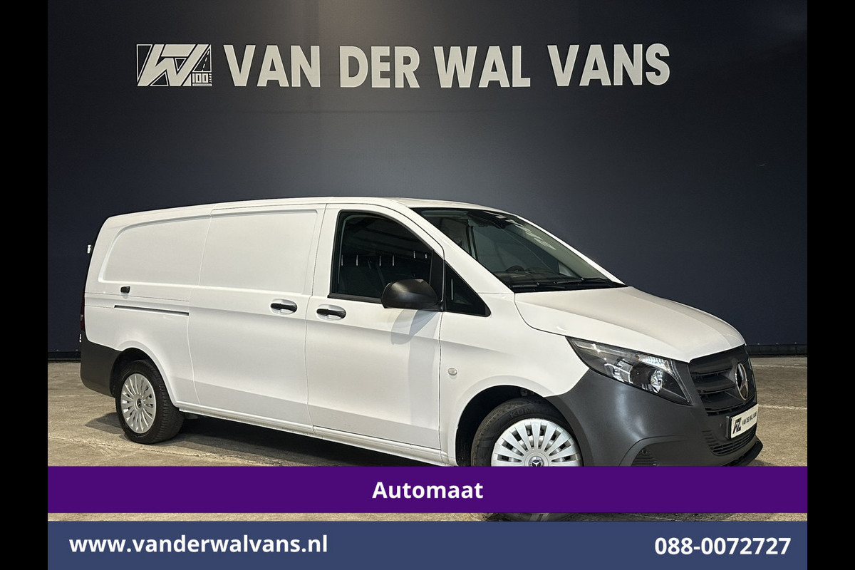 Mercedes-Benz Vito 116 CDI 164pk 9G-Tronic Automaat L3H1 Model 2025 Euro6 Airco | XL MBUX | Camera | Navigatie | Adaptieve Cruisecontrol Stoelverwarming, Bijrijdersbank